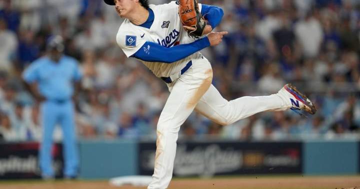Shohei Ohtani chased in third inning of World Series Game 7 after Bo Bichette’s 3-run HR