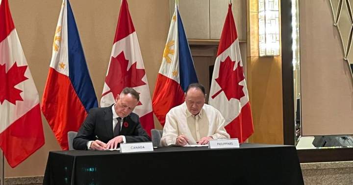 Canada, Philippines sign defence pact to deter aggression from China – National